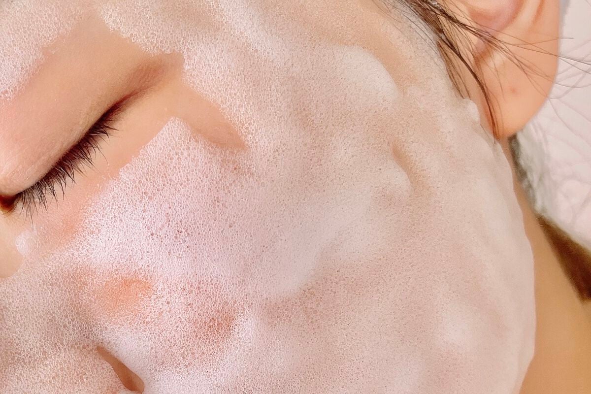 洗顔だけじゃない+パックもできる洗顔料 ホワイトプレミアム/ONE STONE TWO BIRDS/その他洗顔料を使ったクチコミ(2枚目)