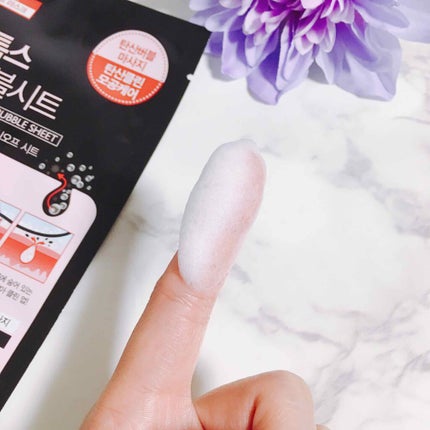 炭酸バブルシート/MEDIHEAL/シートマスク・パックを使ったクチコミ(2枚目)