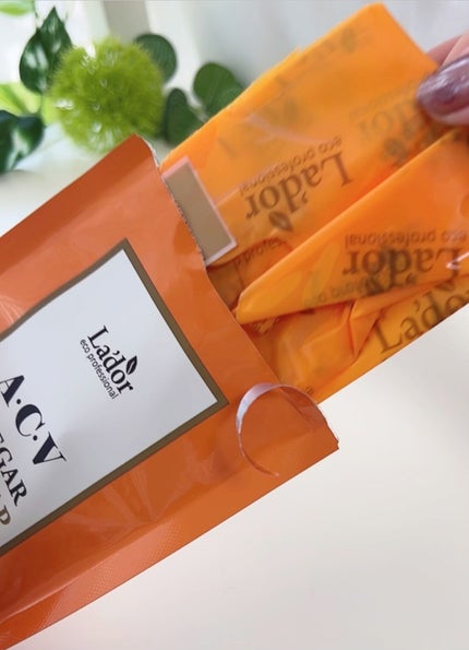 ACV VINEGAR HAIR CAP /La'dor/アウトバストリートメントを使ったクチコミ(2枚目)