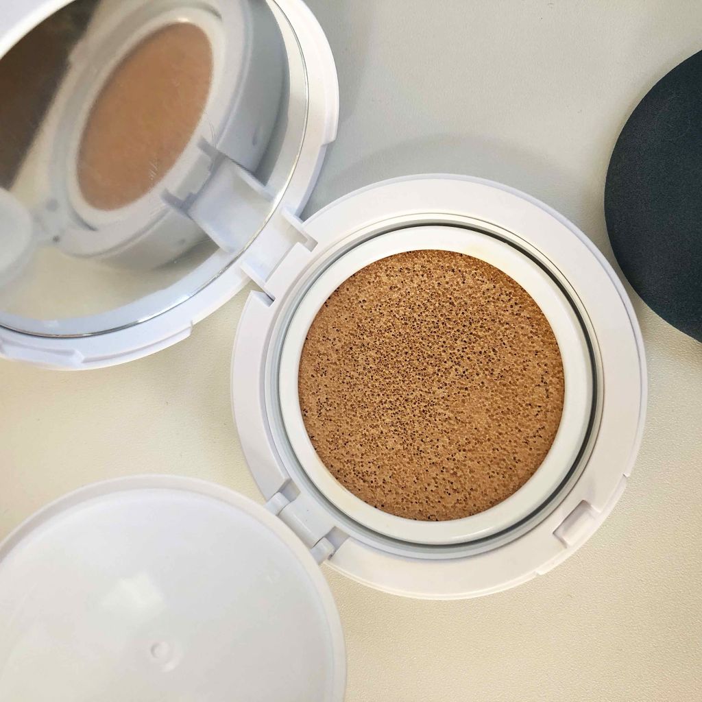 M クッション ファンデーション(モイスチャー)/MISSHA/クッションファンデーションを使ったクチコミ(4枚目)