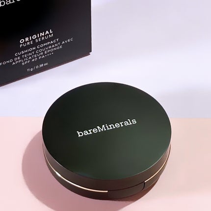 オリジナル ピュア セラム カバーアップ クッション/bareMinerals/クッションファンデーションを使ったクチコミ(7枚目)
