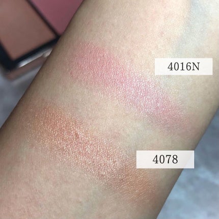 アンインヒビテッド ブラッシュデュオ/NARS/パウダーチークを使ったクチコミ(2枚目)