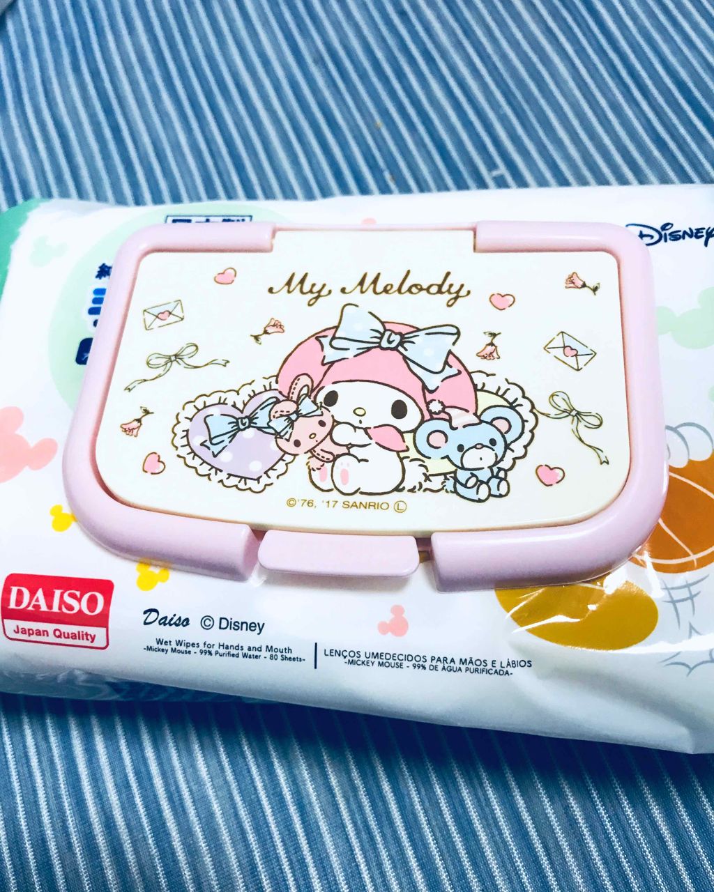 ウェットシートのフタ/DAISO/ティッシュを使ったクチコミ（1枚目）