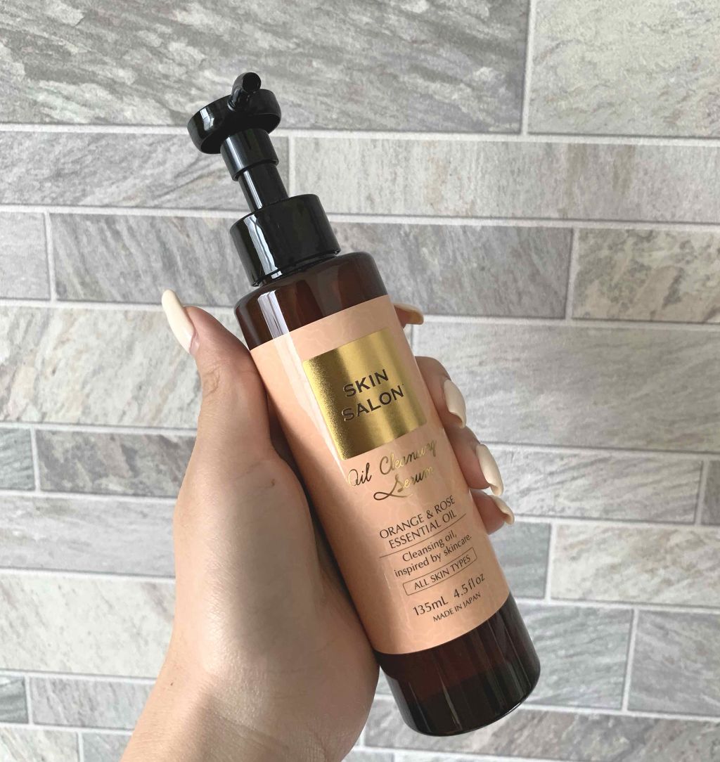 オイルクレンジングセラム/スキンサロン/オイルクレンジングを使ったクチコミ（1枚目）