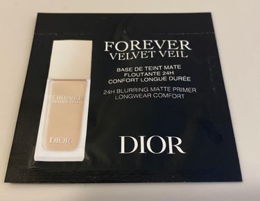 ディオールスキン フォーエヴァー ベルベット ヴェール/Dior/化粧下地を使ったクチコミ（1枚目）