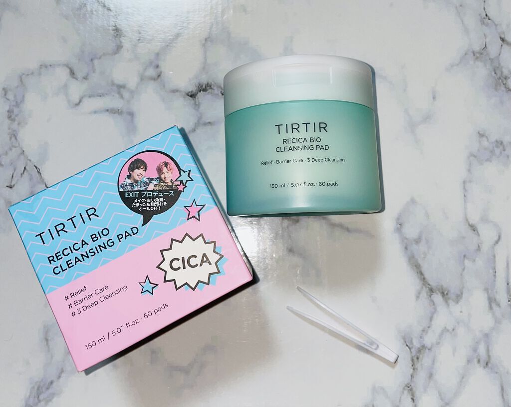 リシカバイオクレンジングパッド/TIRTIR(ティルティル)/クレンジングシートを使ったクチコミ（1枚目）