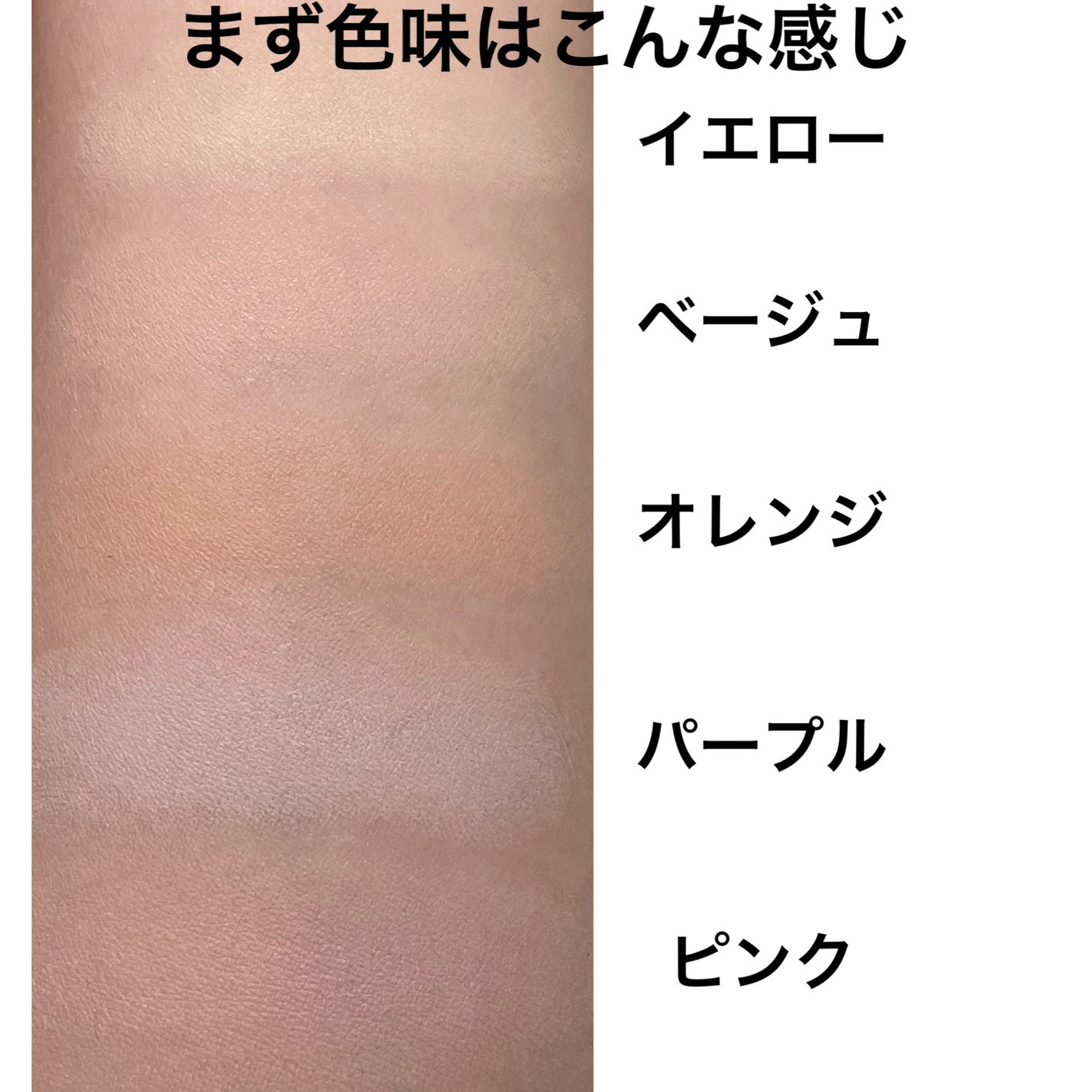 コンシールブレンダーパレット/LUNA/パレットコンシーラーを使ったクチコミ(3枚目)