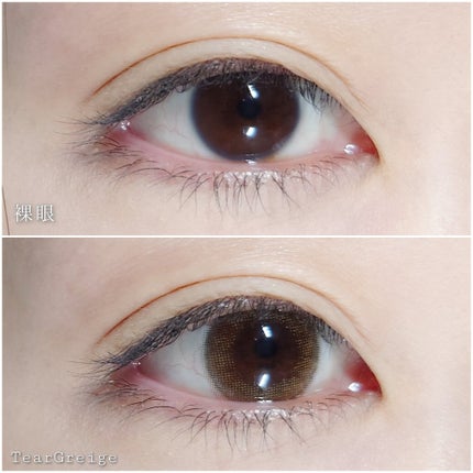 アンジョルノ/en Giorno/カラーコンタクトレンズを使ったクチコミ(4枚目)