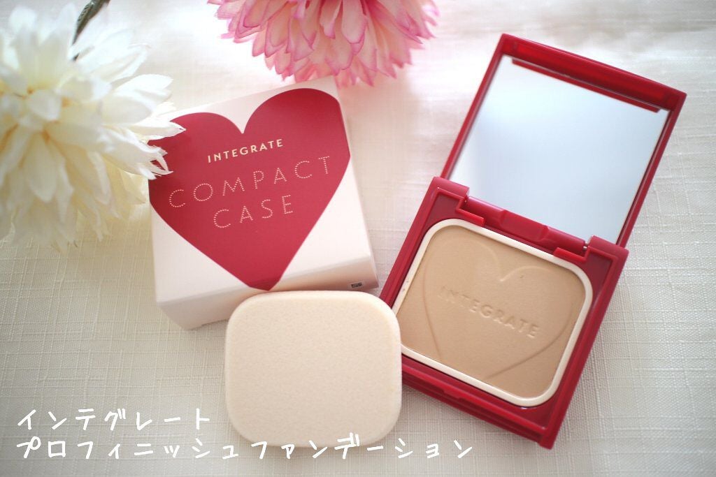 プロフィニッシュファンデーション/インテグレート/パウダーファンデーションを使ったクチコミ(1枚目)