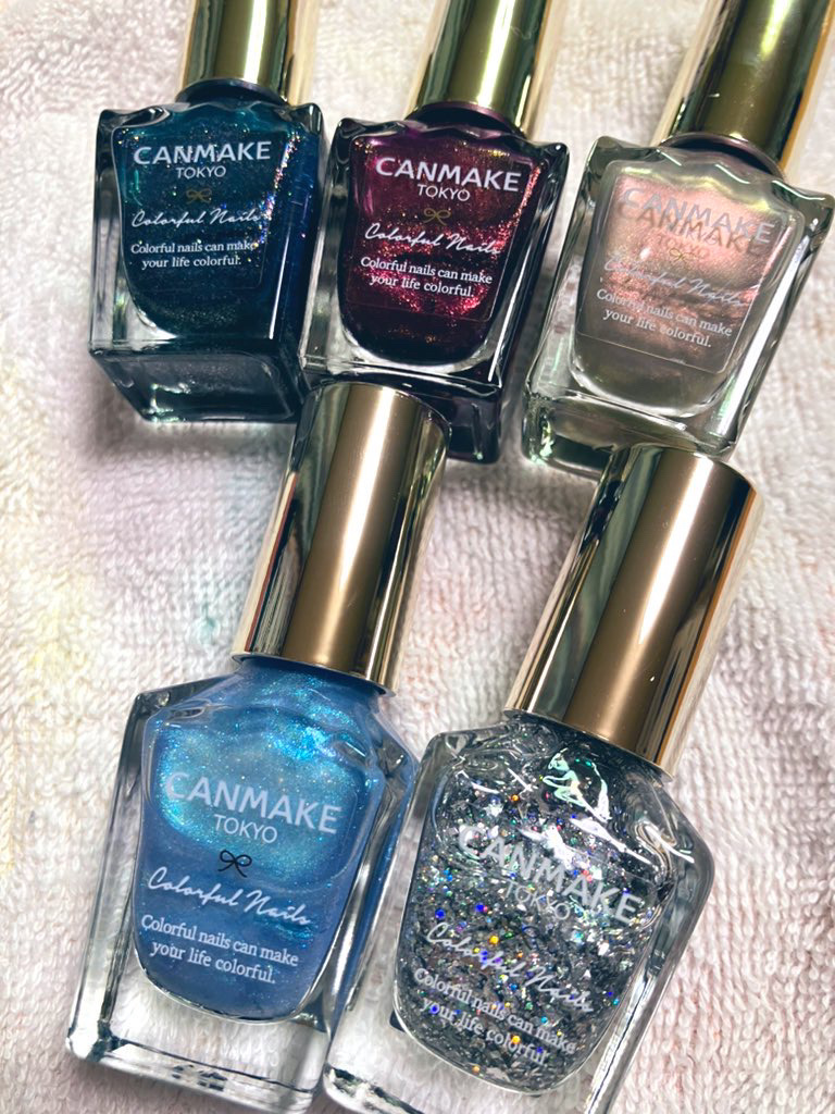 カラフルネイルズ/キャンメイク/マニキュアを使ったクチコミ（3枚目）