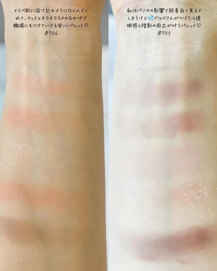 ブラーフィニシュシャドウパレット/Dinto/アイシャドウパレットを使ったクチコミ(5枚目)