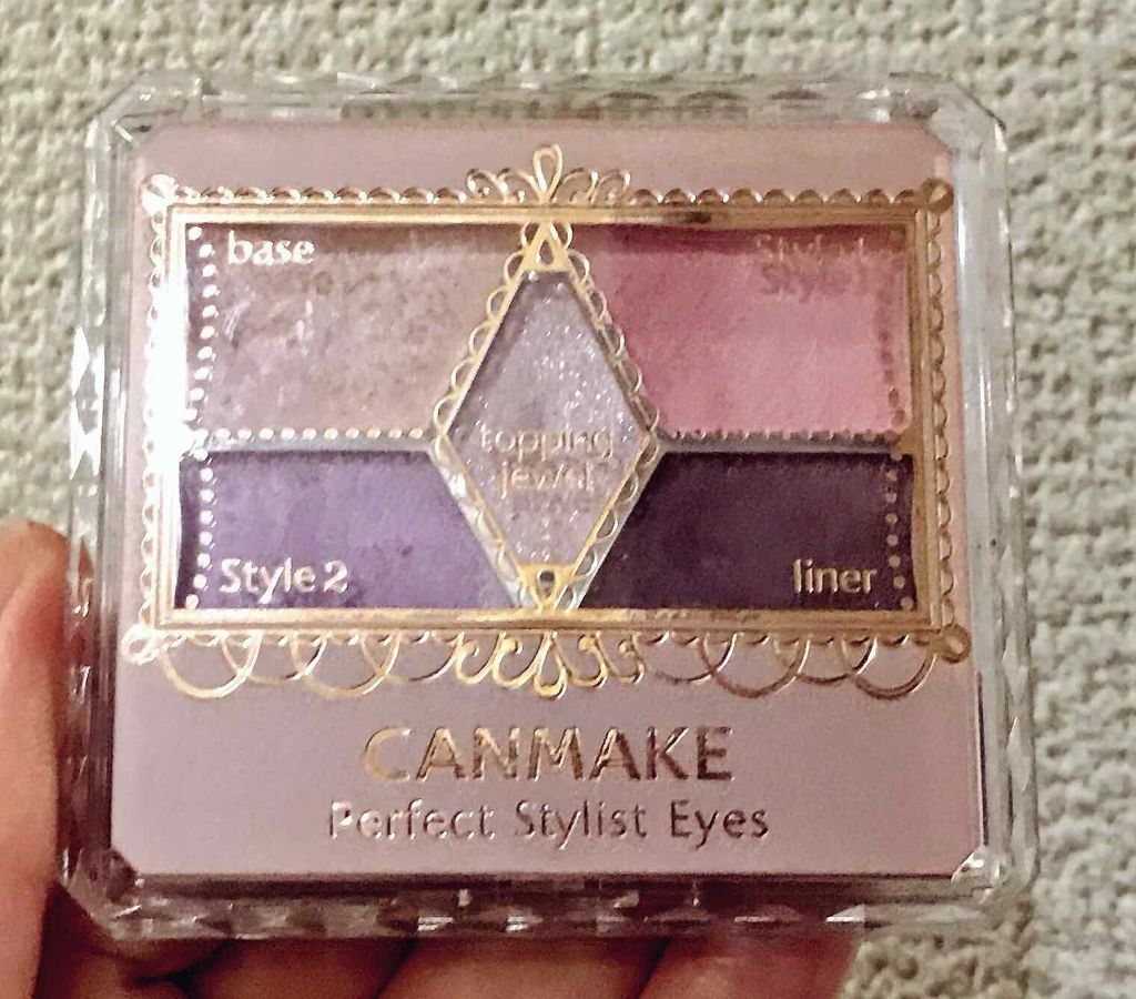 【旧品】パーフェクトスタイリストアイズ/キャンメイク/アイシャドウパレットを使ったクチコミ(1枚目)