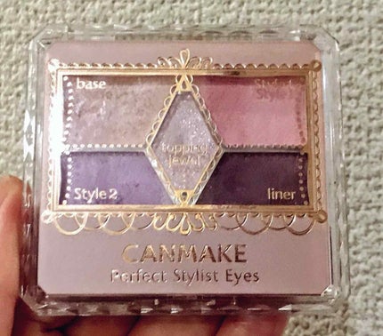 【旧品】パーフェクトスタイリストアイズ/キャンメイク/アイシャドウパレットを使ったクチコミ(1枚目)