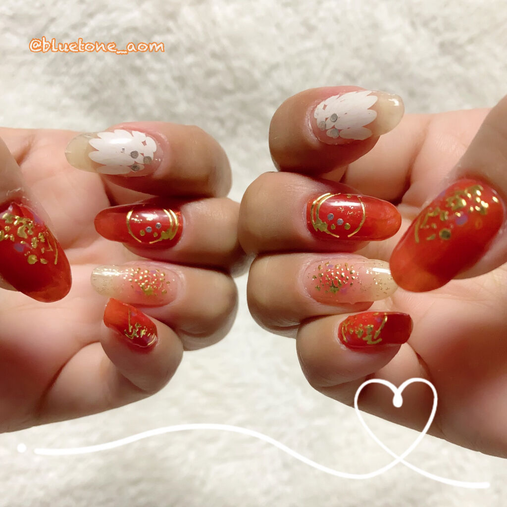 カラフルネイルズ/キャンメイク/マニキュアを使ったクチコミ（3枚目）