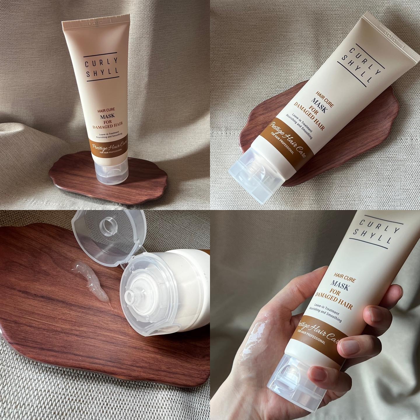 HAIR CURE MASK/CULRY SHYLL/アウトバストリートメントを使ったクチコミ（3枚目）