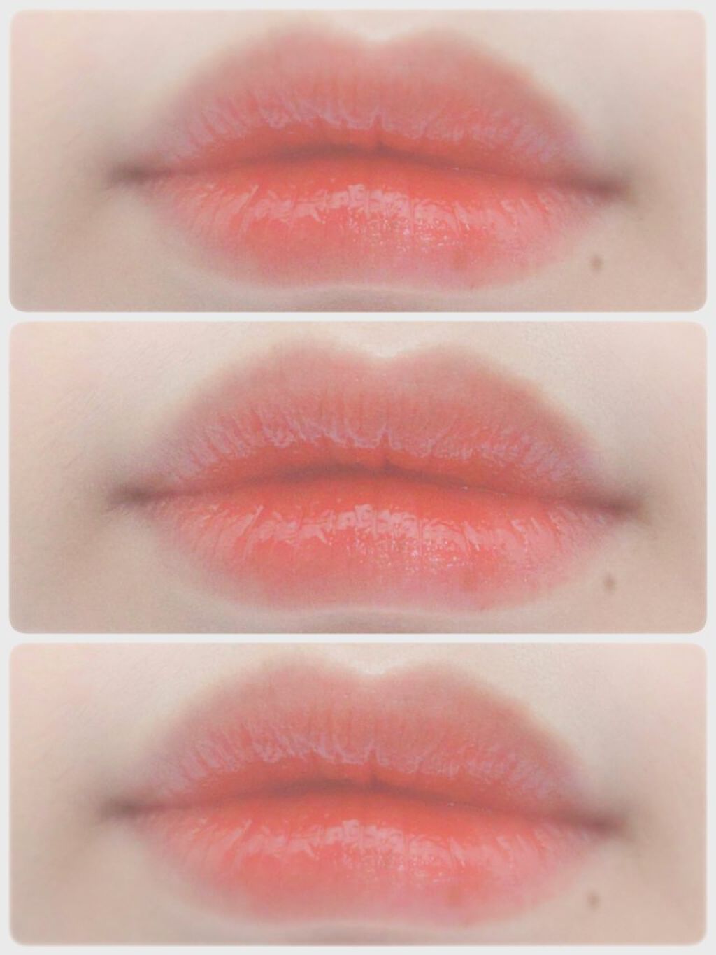 ジューシーラスティングティント/rom&nd/リップティントを使ったクチコミ（3枚目）