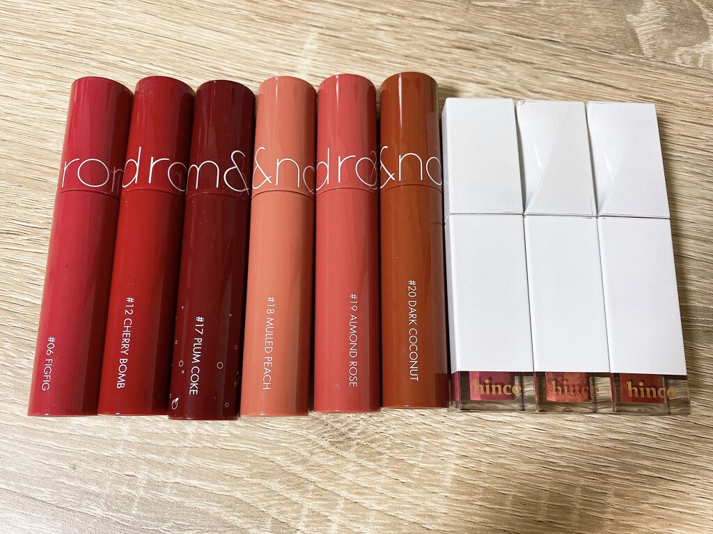 ジューシーラスティングティント/rom&nd/リップティントを使ったクチコミ（1枚目）