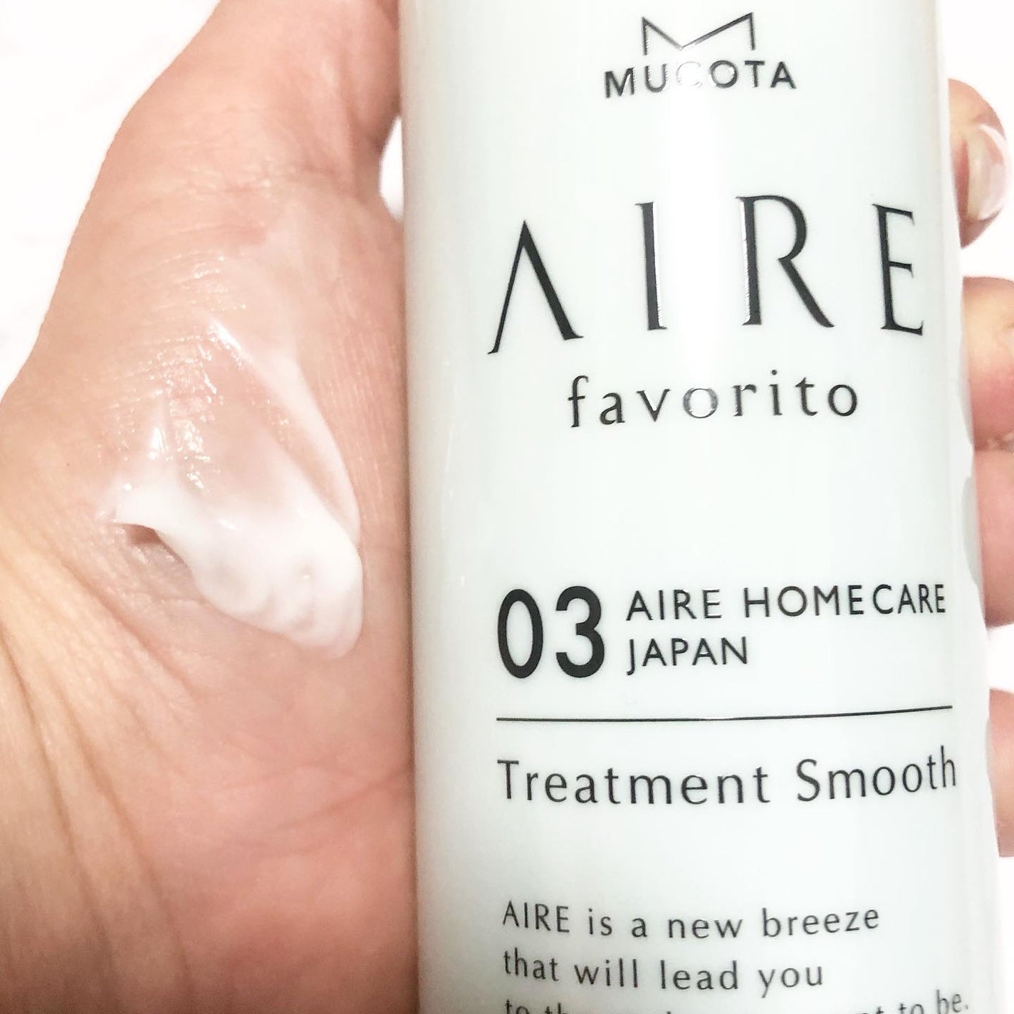 AIRE favorito 02シャンプー EG/MUCOTA(ムコタ)/サロンシャンプーを使ったクチコミ(4枚目)