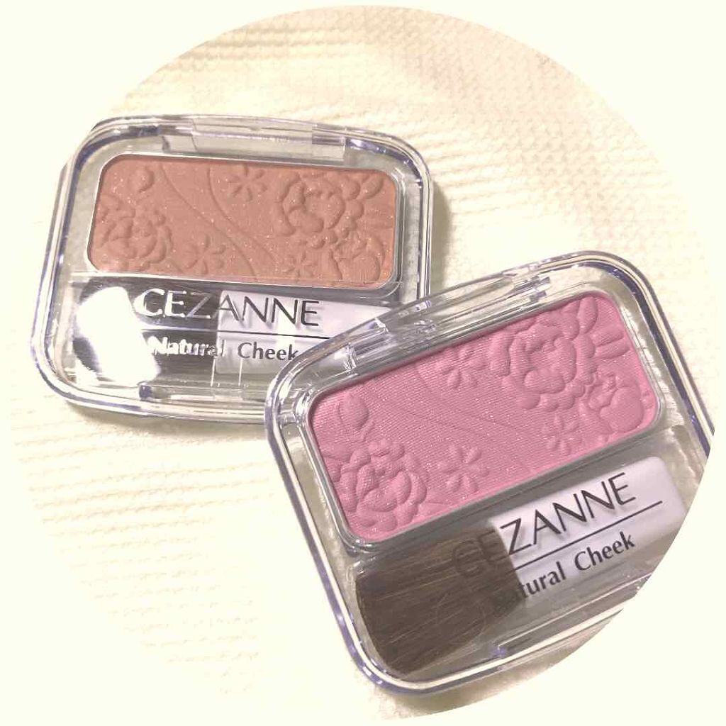 ナチュラル チークN/CEZANNE/パウダーチークを使ったクチコミ(1枚目)