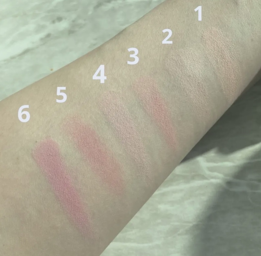 ネーミング　ソフティクリームブラッシュ/NAMING./ジェル・クリームチークを使ったクチコミ（2枚目）