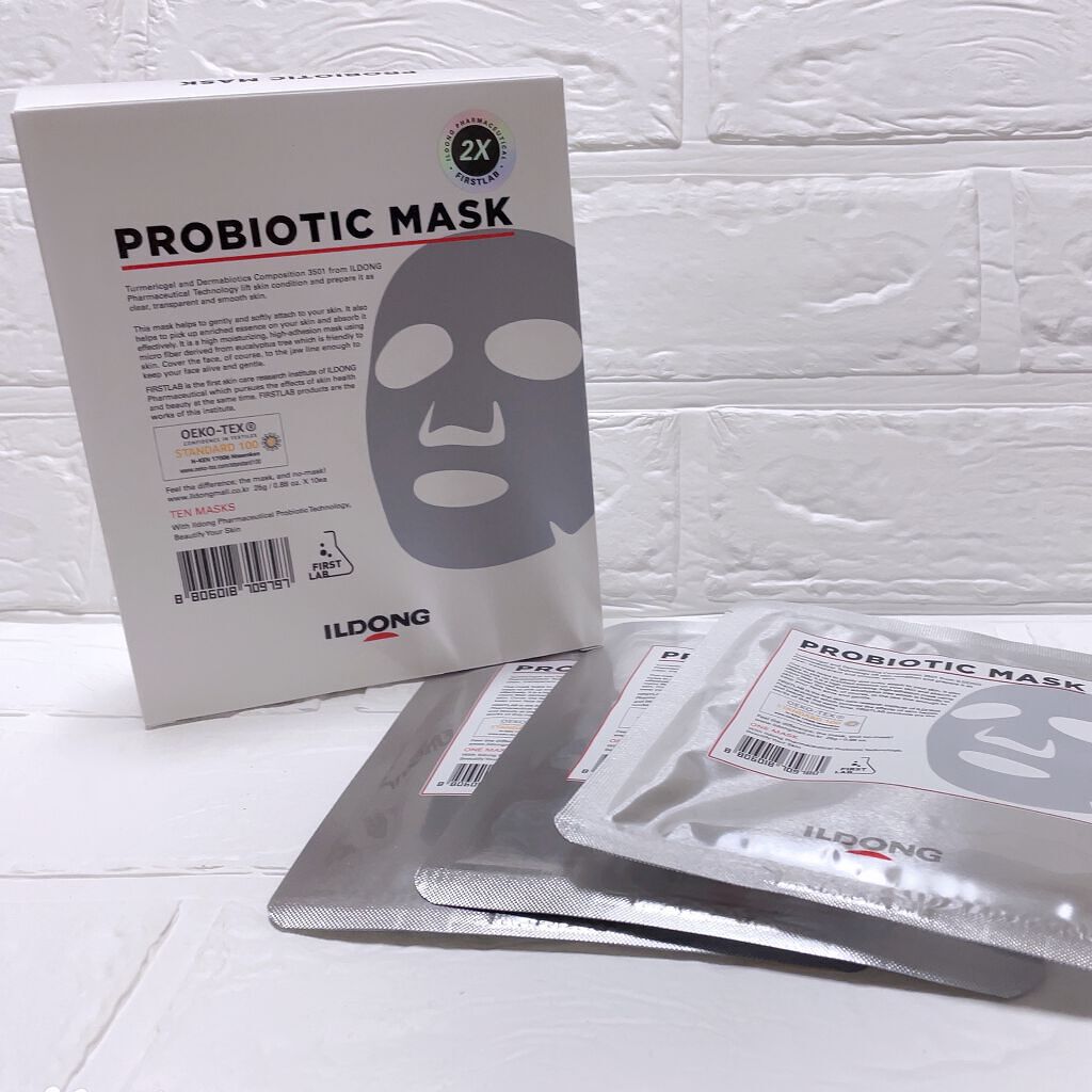 Ruu on LIPS 「イルドン製薬プロバイオティクスマスクシートシーズン2(10枚入..」(1枚目)