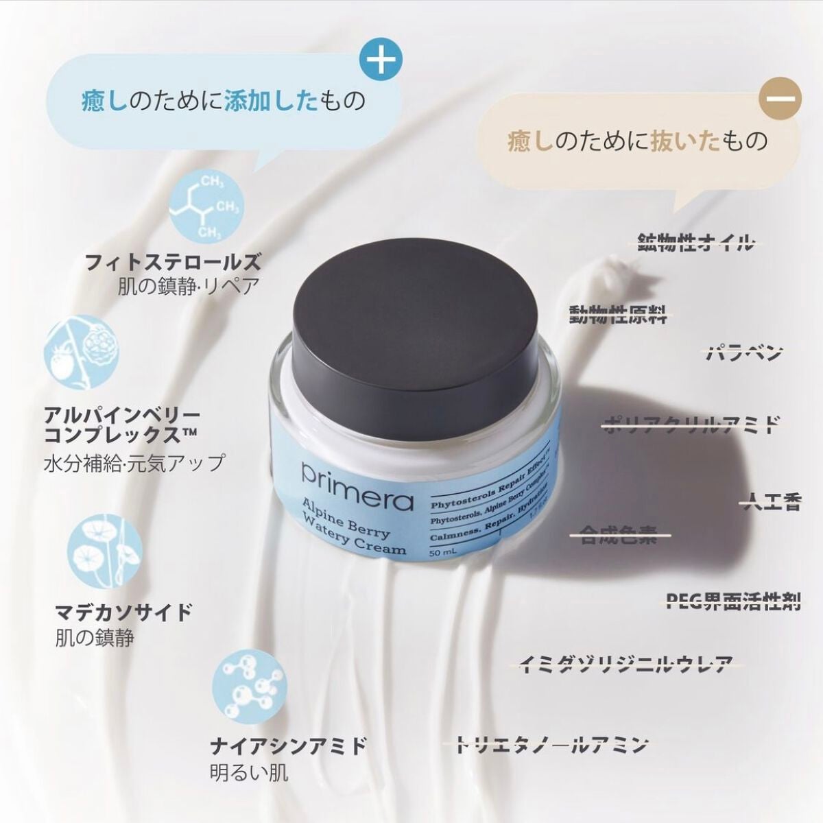アルパインベリーウォータークリーム 50ml/primera/フェイスクリームを使ったクチコミ(2枚目)