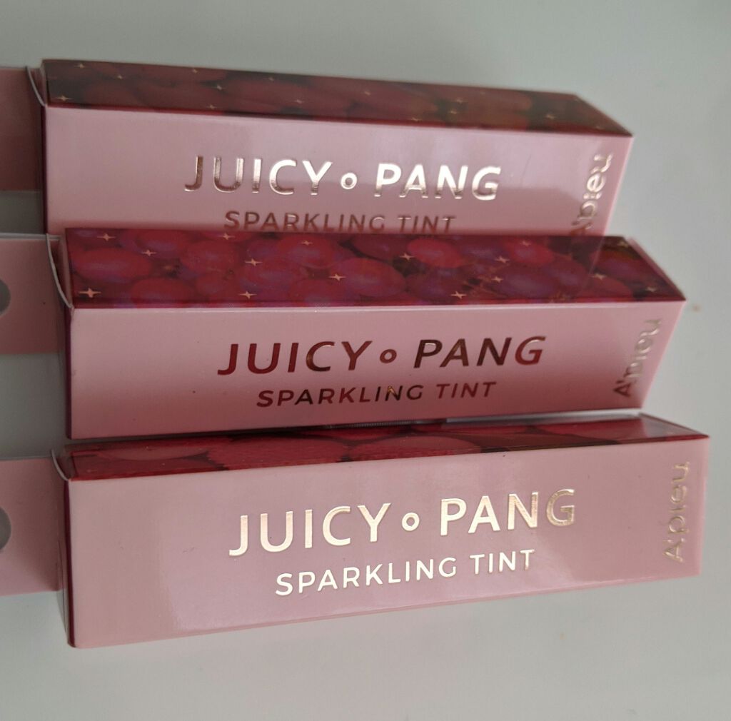 アピュー ジューシーパン スパークリングティント/A’pieu/口紅を使ったクチコミ（1枚目）