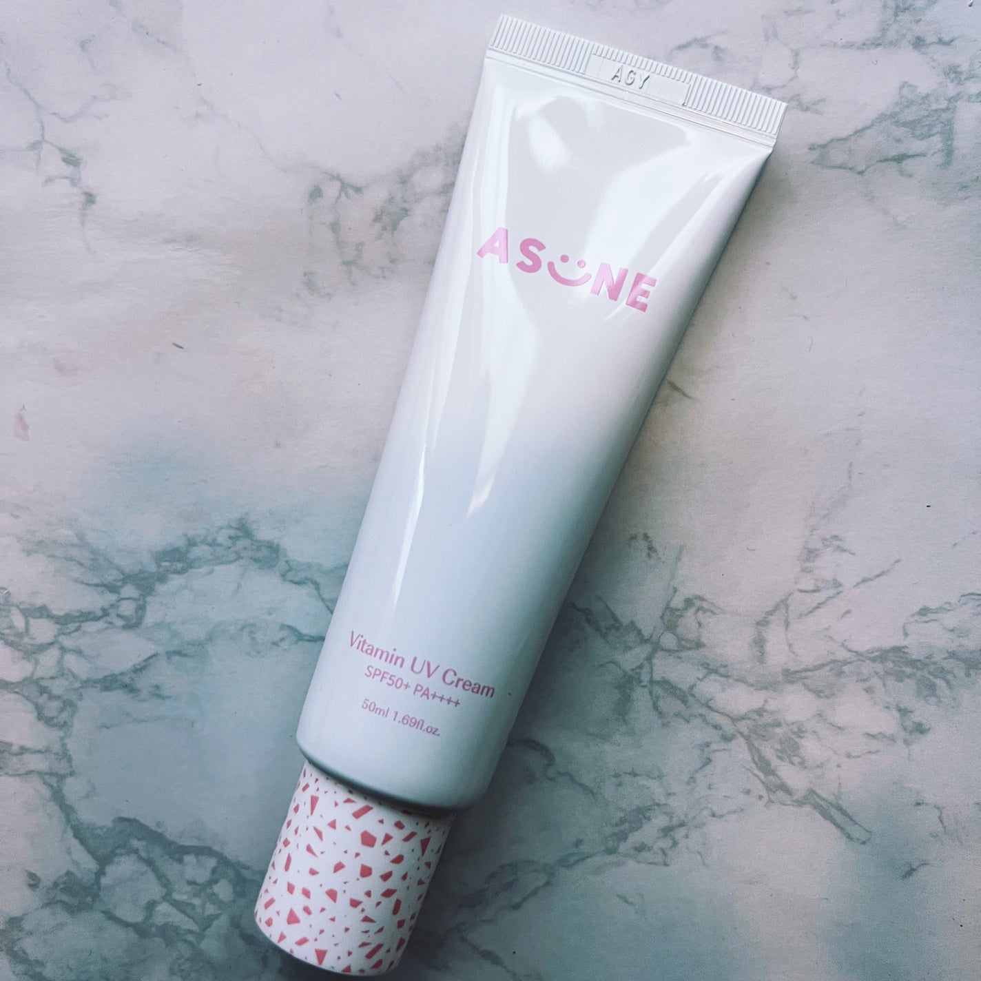 ビタミン UVクリーム/ASUNE /日焼け止めクリームを使ったクチコミ(2枚目)