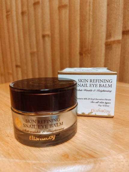 スキンリファインニングスネールアイバーム/Elishacoy/フェイスクリームを使ったクチコミ(1枚目)