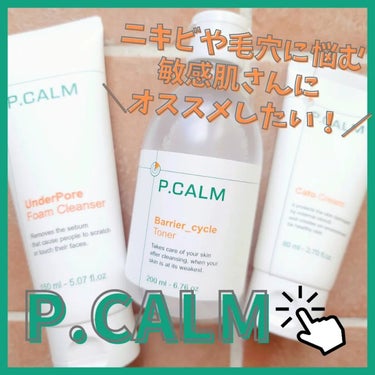 アンダーポアフォームクレンザー/P.CALM/洗顔フォームを使ったクチコミ（1枚目）