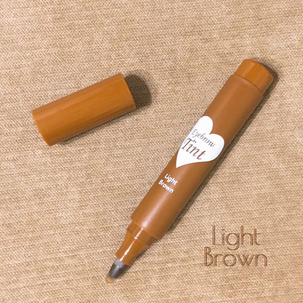 アイブロウティント/DAISO/眉ティントを使ったクチコミ(2枚目)