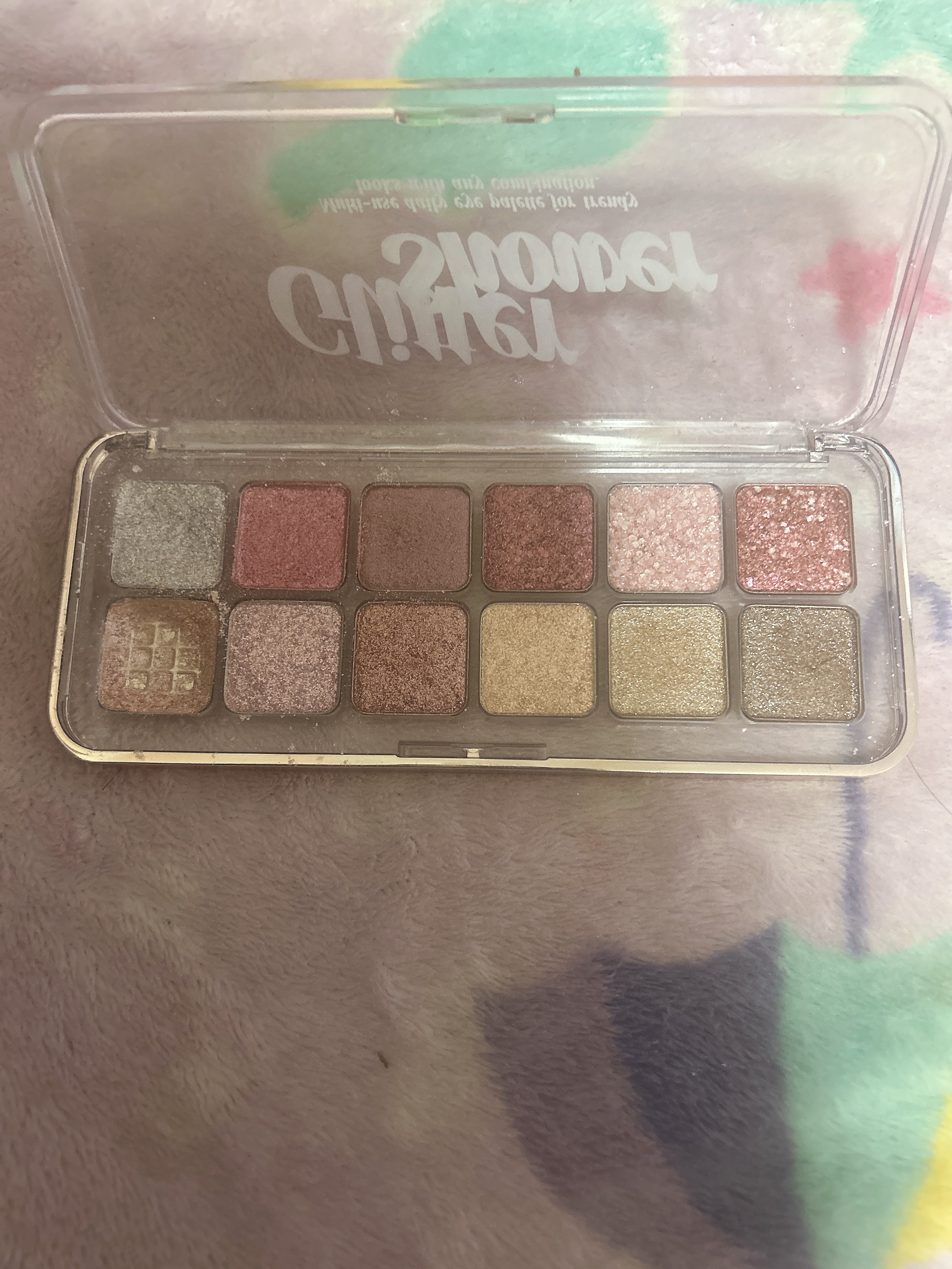 エクスプローラ12色 動物アイシャドウパレット/PERFECT DIARY/アイシャドウパレットを使ったクチコミ（2枚目）