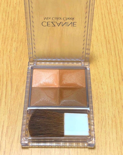 ミックスカラーチーク/CEZANNE/パウダーチークを使ったクチコミ(1枚目)