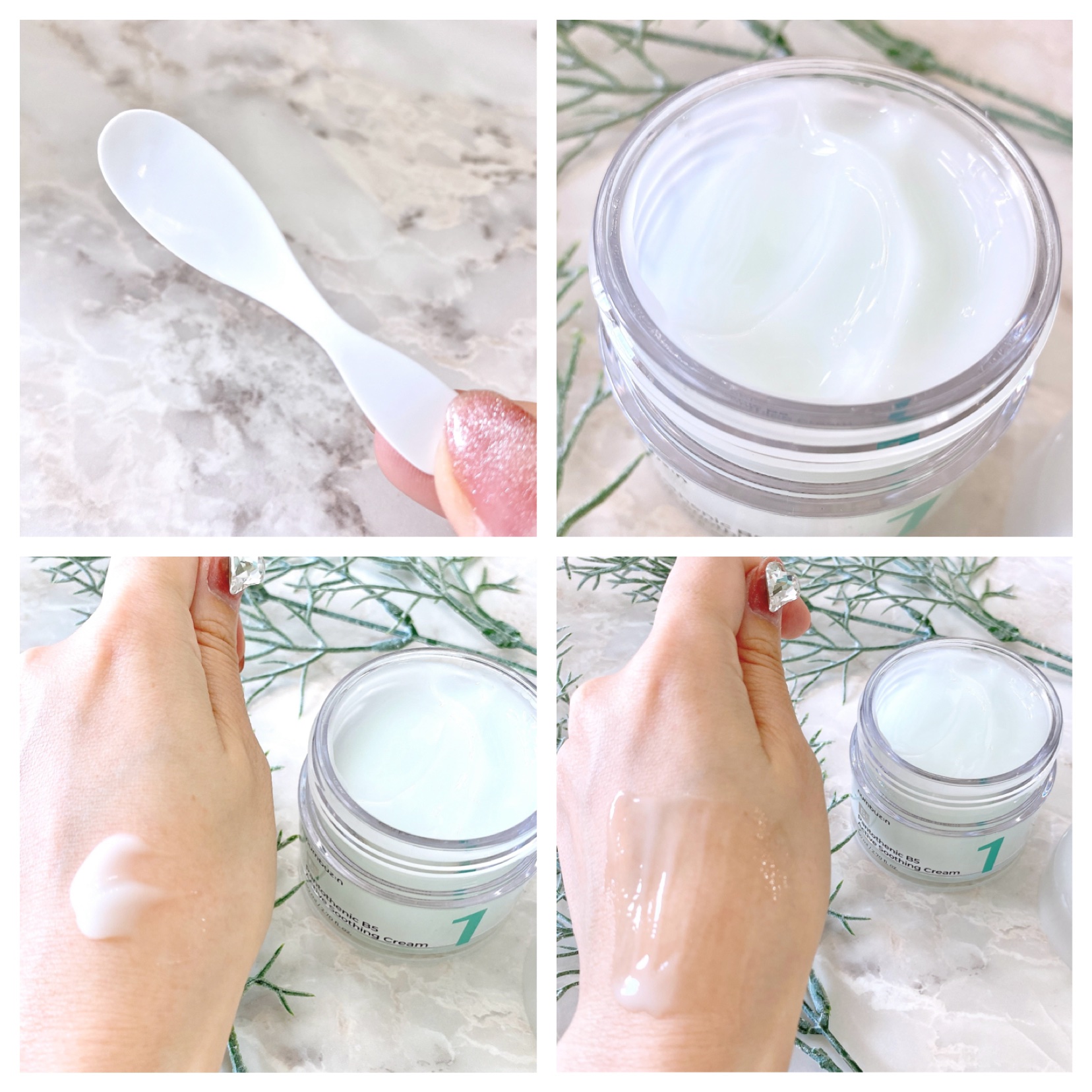 1番 塗るパントテン酸スージングクリーム/numbuzin/フェイスクリームを使ったクチコミ（3枚目）