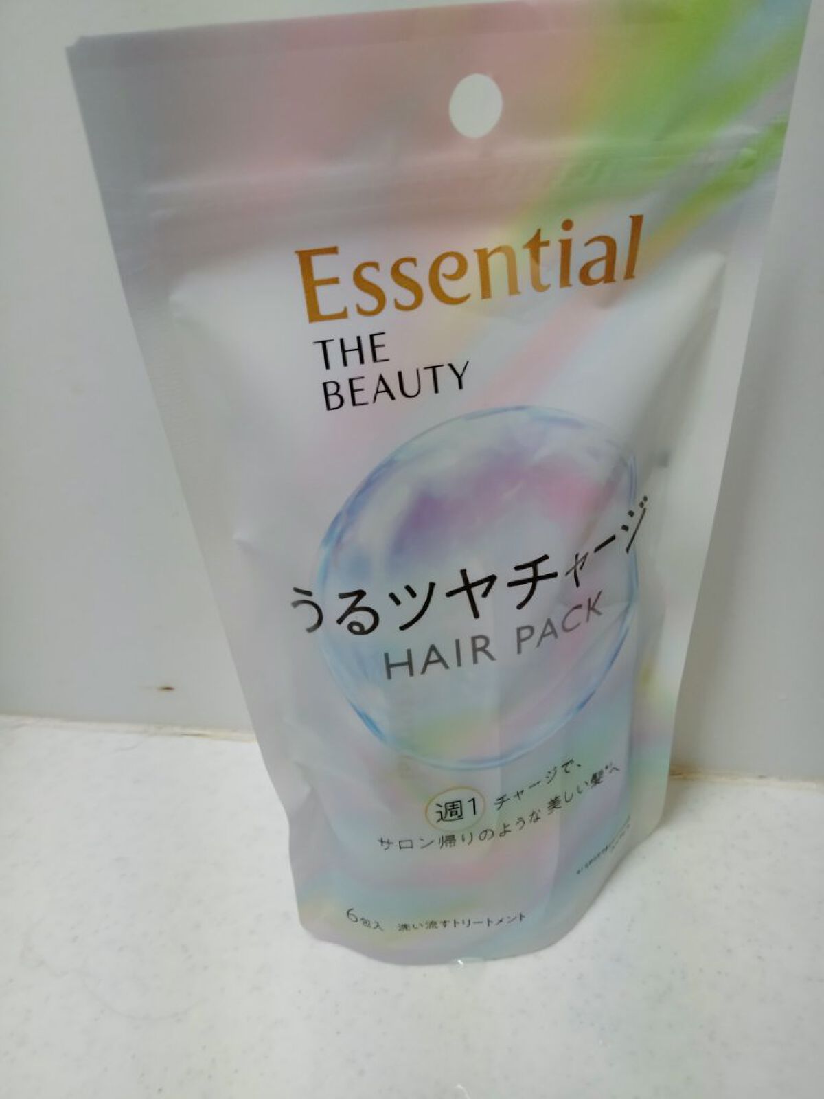 ザビューティ うるツヤチャージヘアパック/エッセンシャル/ヘアマスク・ヘアパックを使ったクチコミ（1枚目）