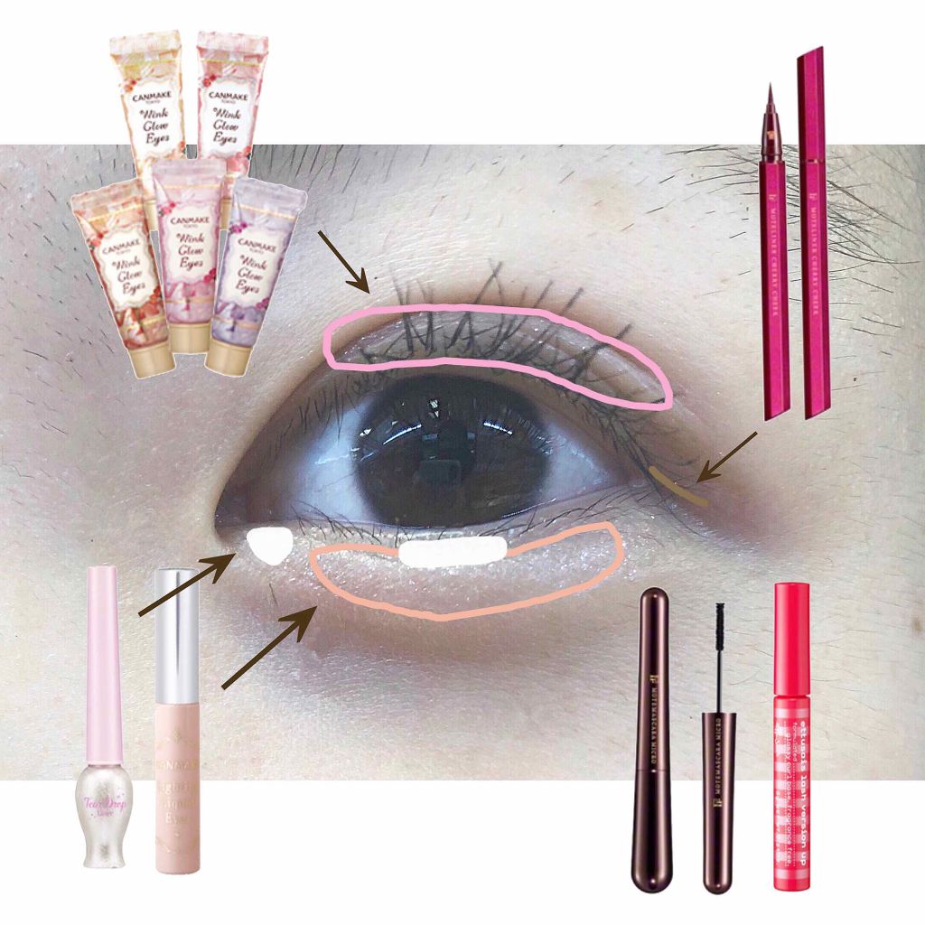 ティアー アイライナー/ETUDE/リキッドアイライナーを使ったクチコミ（2枚目）