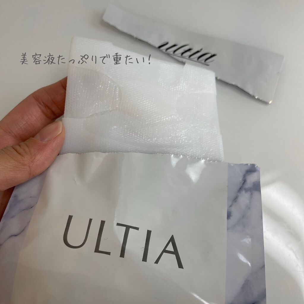 back aging care mask/ULTIA/シートマスク・パックを使ったクチコミ（2枚目）