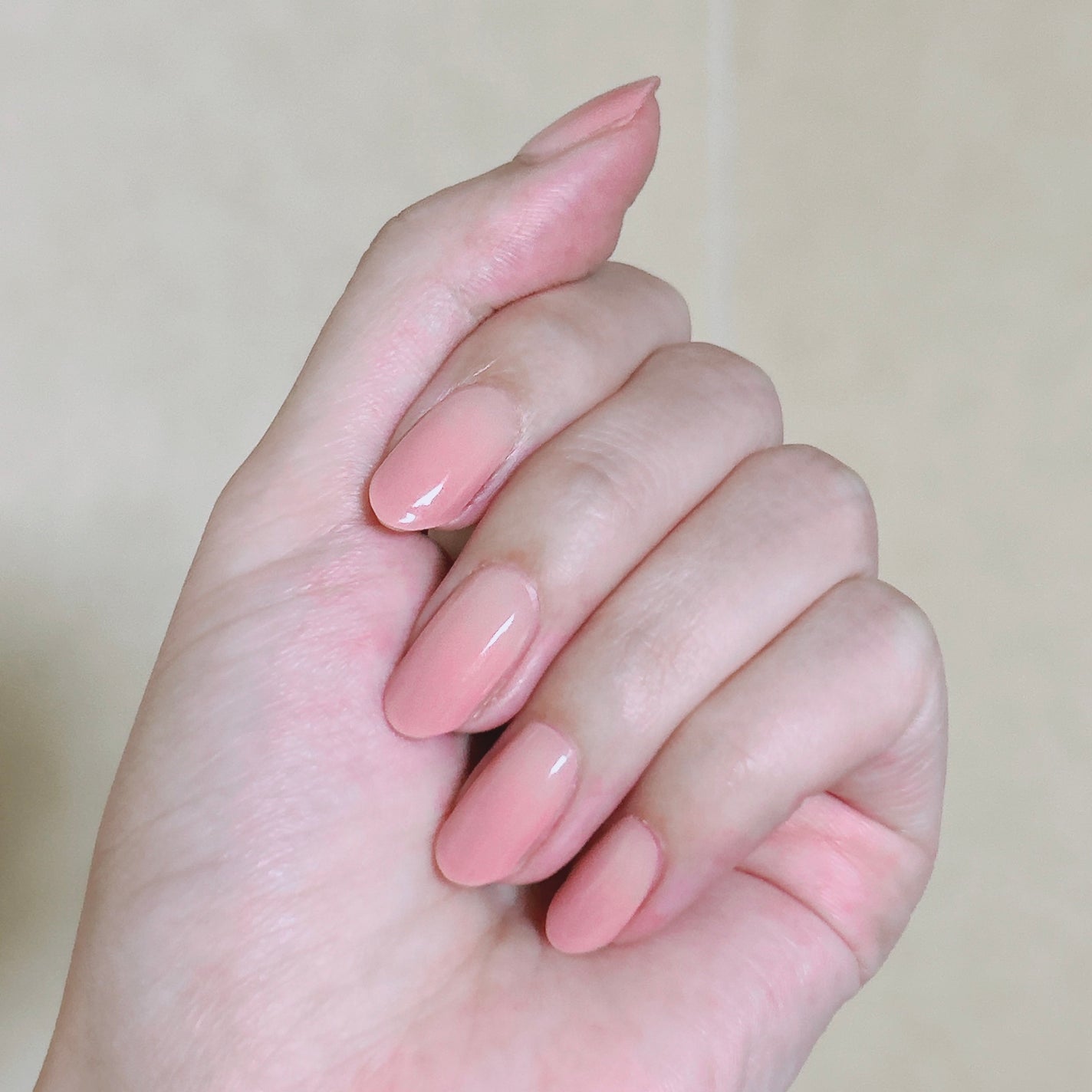 セミキュアジェルネイル(ハンド)/ohora/ネイルシールを使ったクチコミ(1枚目)