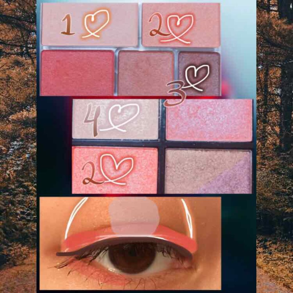 パーフェクトマルチアイズ/キャンメイク/アイシャドウパレットを使ったクチコミ(3枚目)