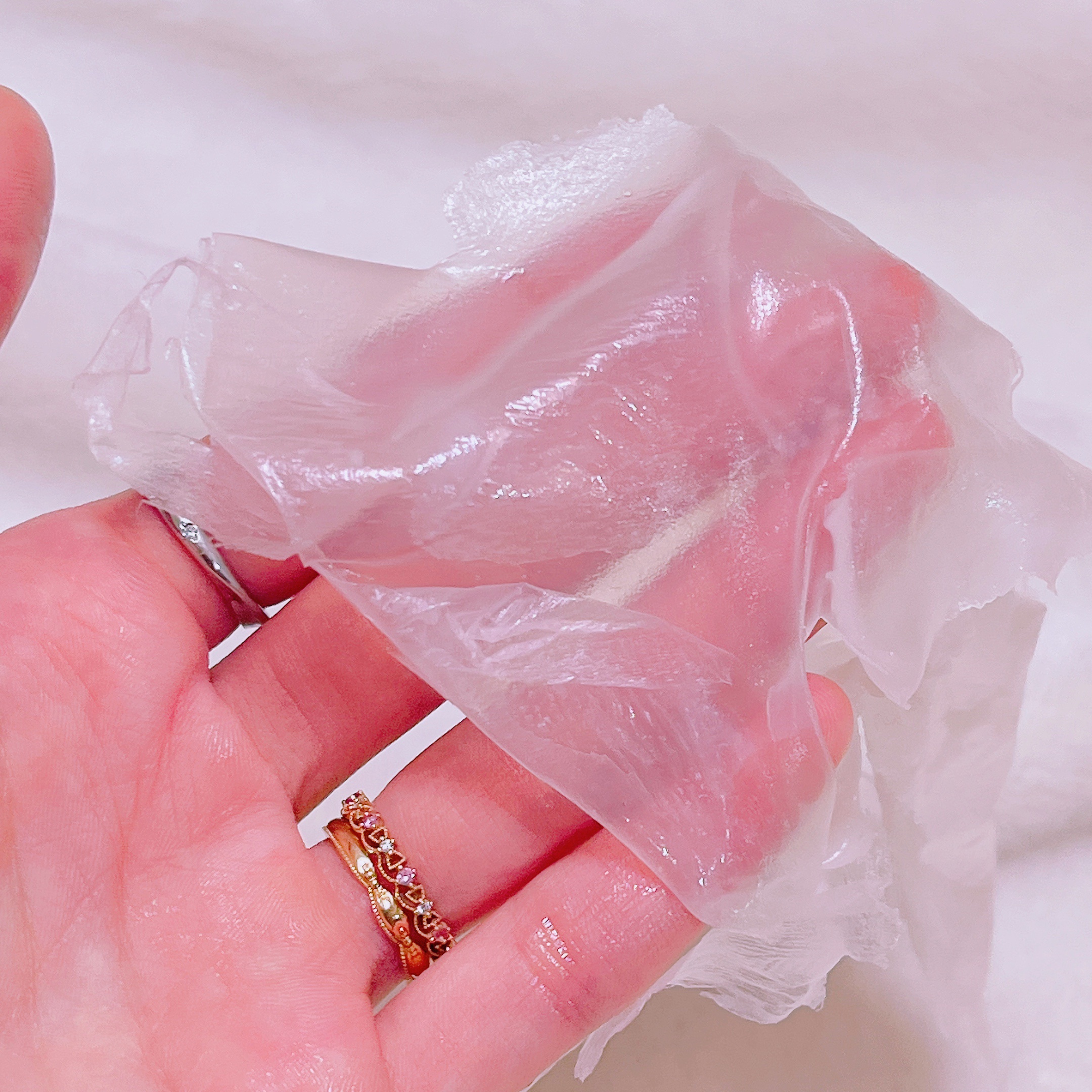 塗るマスクパック低分子コラーゲンマスク /Veganifect/洗い流すパック・マスクを使ったクチコミ（2枚目）