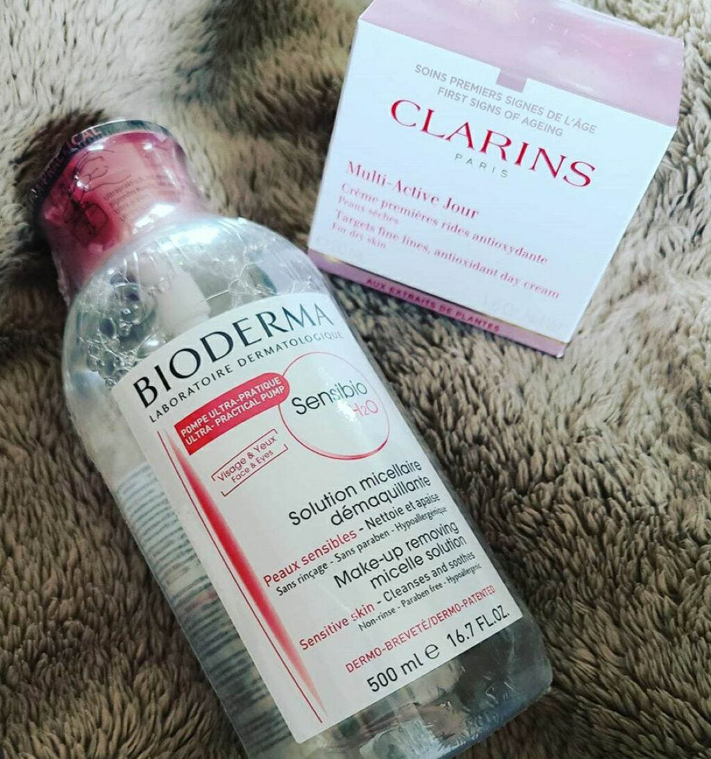 サンシビオ エイチツーオー D/ビオデルマ/クレンジングウォーターを使ったクチコミ（1枚目）