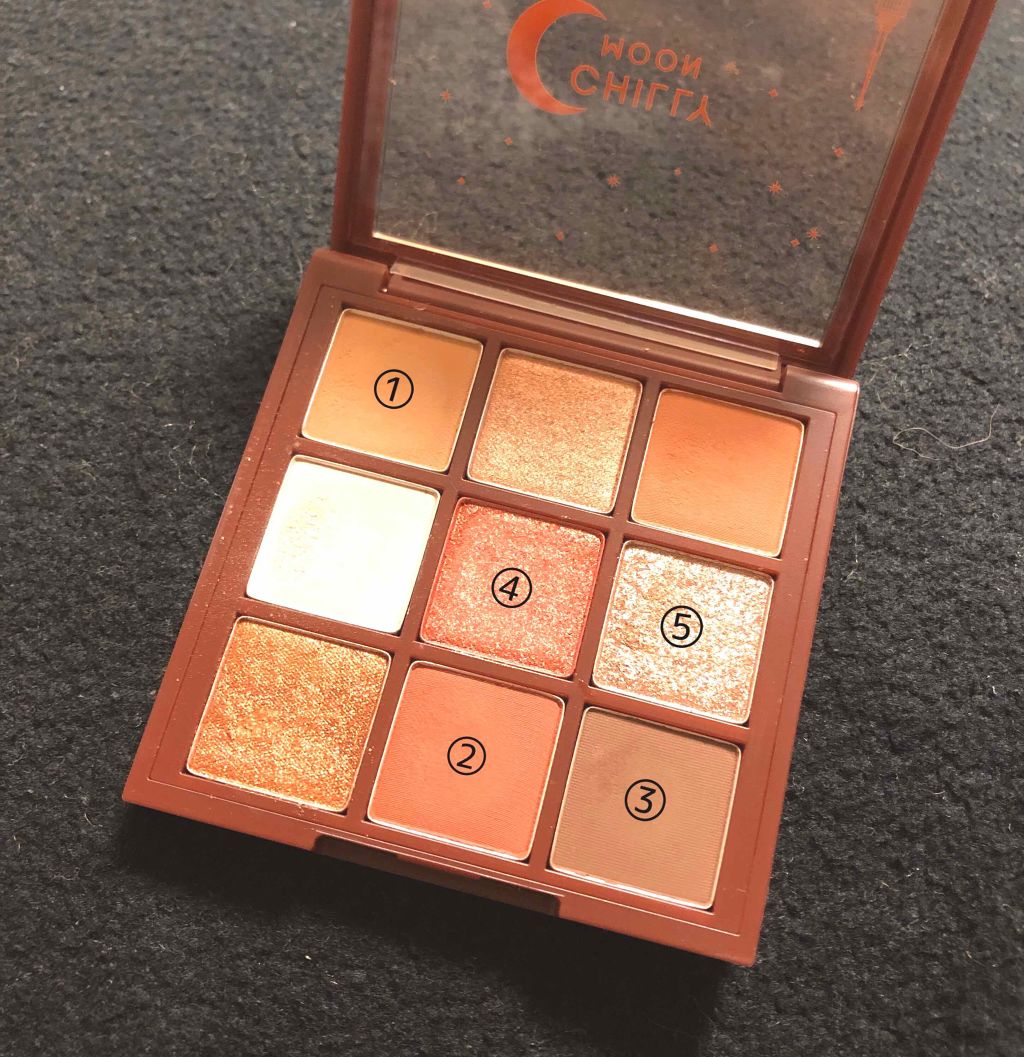 プレイカラーアイズ チリームーン/ETUDE/アイシャドウパレットを使ったクチコミ（2枚目）