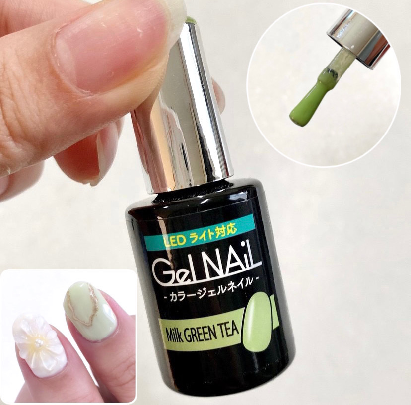 ジェルネイル（ライト対応）/セリア/ジェルネイルを使ったクチコミ（1枚目）