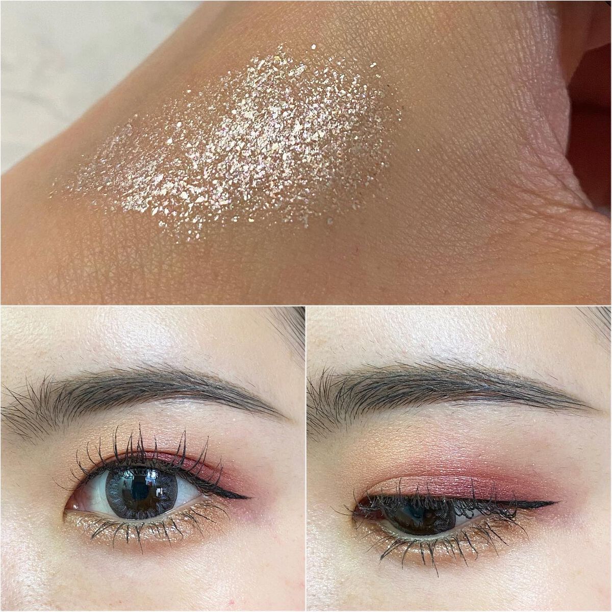 ドロップアイズスティックグリッツ/BLACK ROUGE/スティックアイシャドウを使ったクチコミ(4枚目)