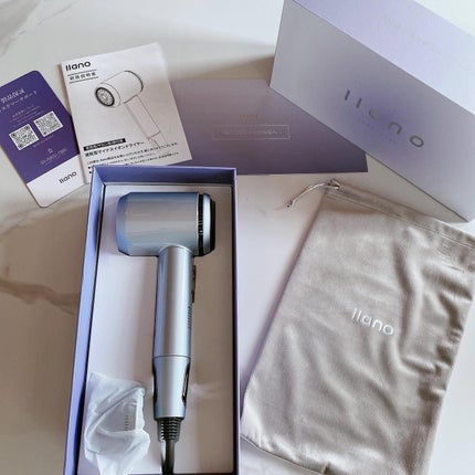 llano高風速速乾型中和イオンドライヤー/llano/ドライヤーを使ったクチコミ(4枚目)