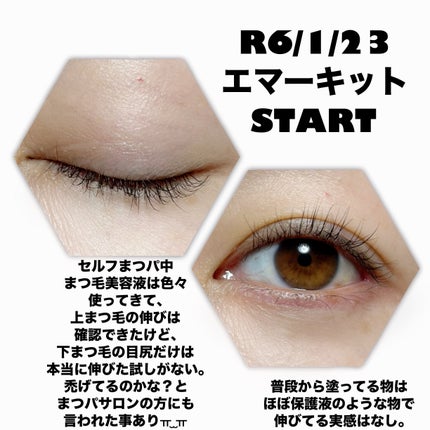 EMAKED(エマーキット)/水橋保寿堂製薬/まつげ美容液を使ったクチコミ(2枚目)