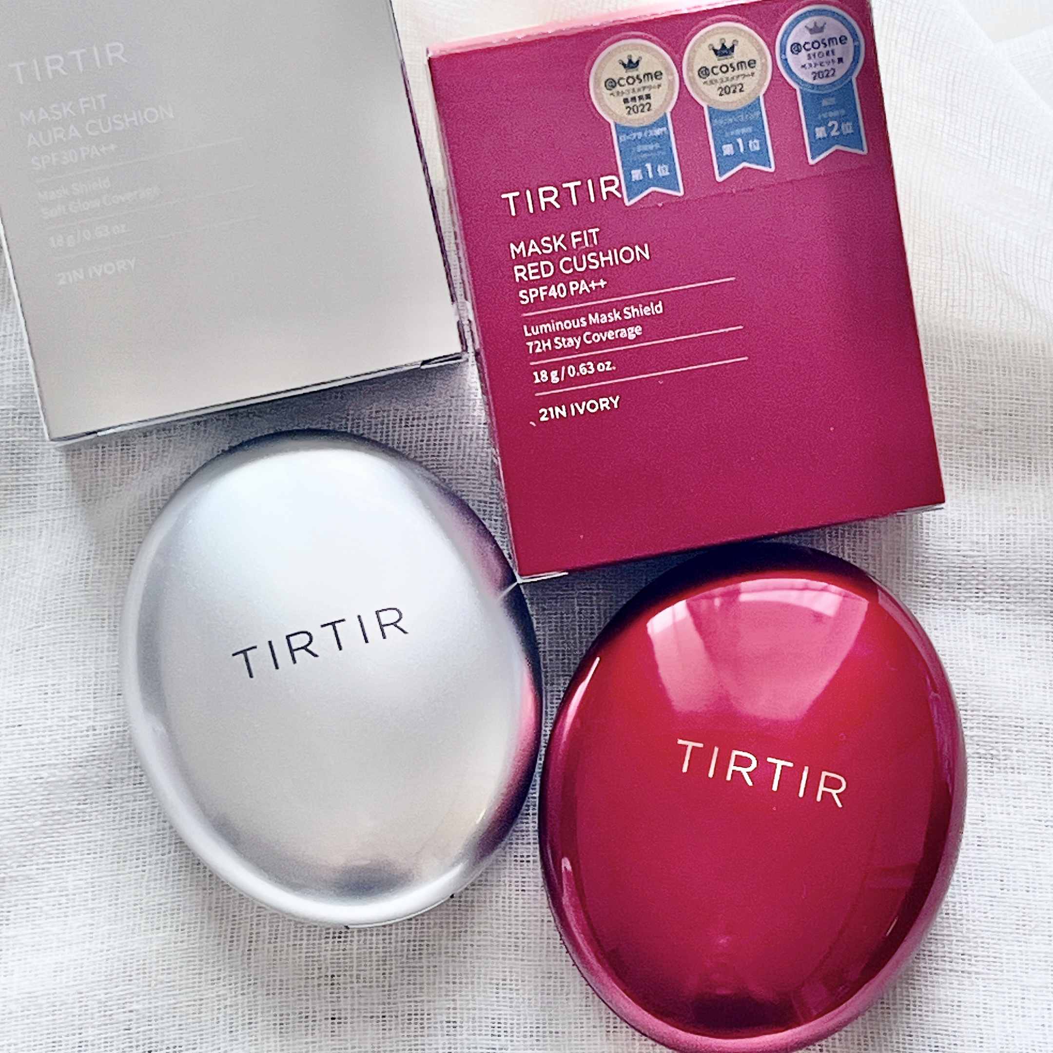 マスク フィット レッド クッション/TIRTIR(ティルティル)/クッションファンデーションを使ったクチコミ（1枚目）