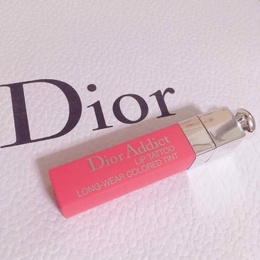 【旧】ディオール アディクト リップ ティント 551ウォーターメロン/Dior/リップグロスを使ったクチコミ（1枚目）