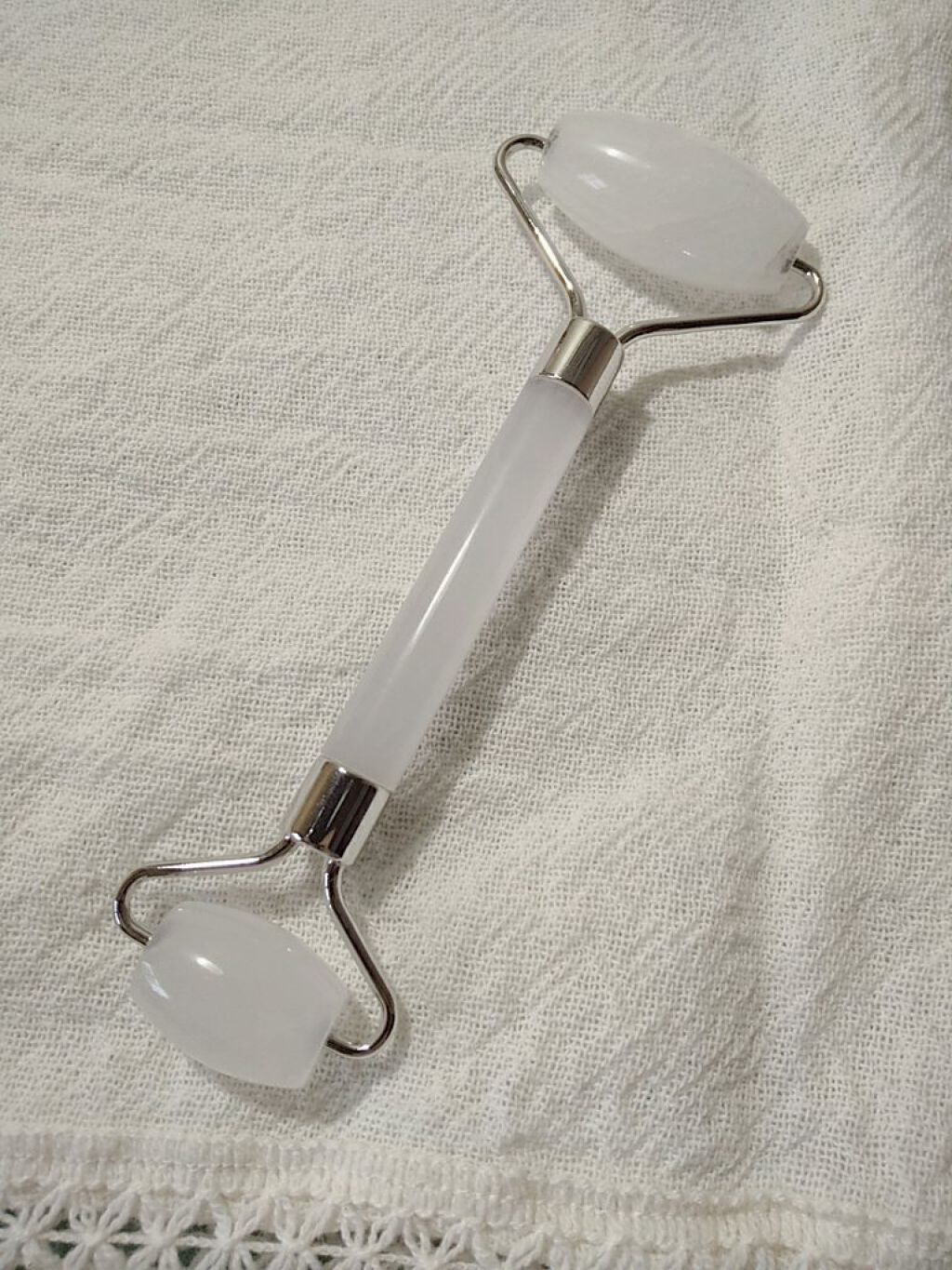 フェイスローラー　ビューティーストーン/フランフラン/ボディローラーを使ったクチコミ（2枚目）