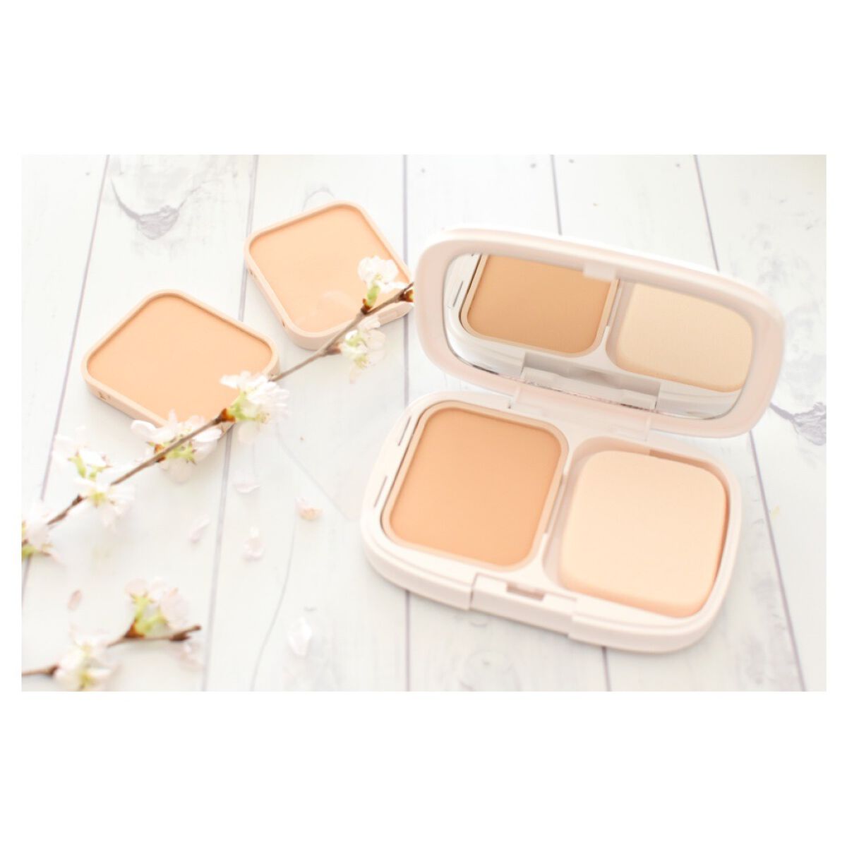 パウダーファンデーション/media luxe/パウダーファンデーションを使ったクチコミ（3枚目）